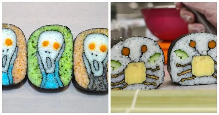 18 интересных и живописных суши, которые даже есть жалко