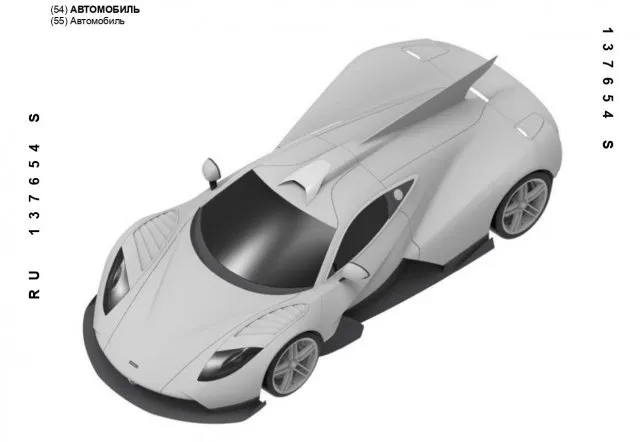 Новый российский суперкар с пилотным названием Rossa