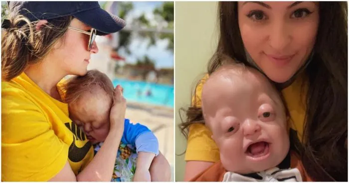 "Какой же урод!": пользователи умоляют молодую маму прекратить публиковать фото сына в соцсетях