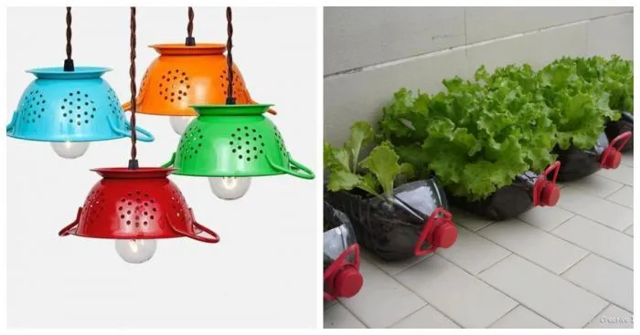 17 плюс крутых вещей, которые можно сделать из обычного мусора