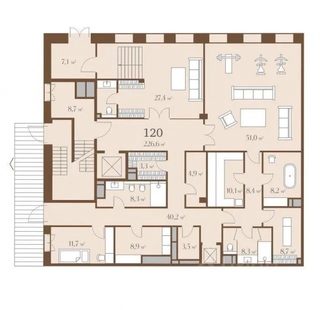 Самая дорогая жилая квартира в Москве стоит 4 миллиарда рублей - из нее открывается вид на Кремль