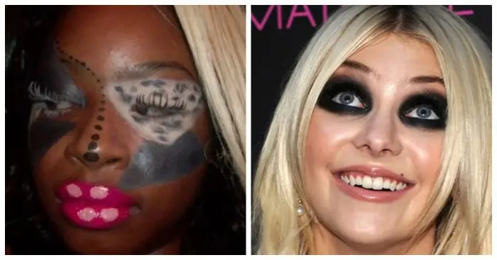 18 девушек с макияжем, которых лучше не встречать в тёмном переулке