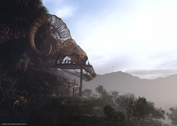 Дизайнер нарисовал объёмные здания в виде животных, и они впечатляют