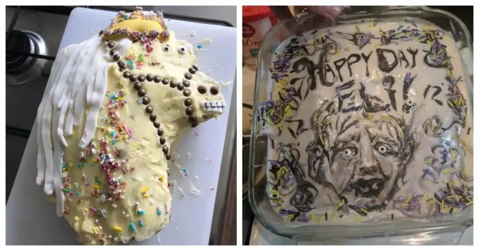 15 кошмарных тортов, от вида которых становится не по себе