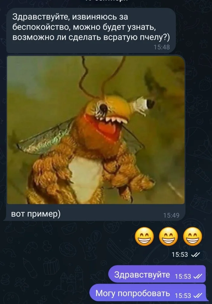 Пчела из деревни дураков