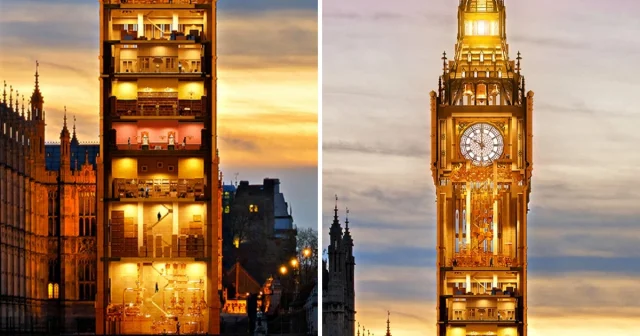 Знаменитые сооружения "в разрезе"