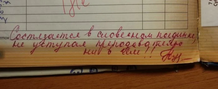 Замечания в школьных дневниках, которые прятали от родителей