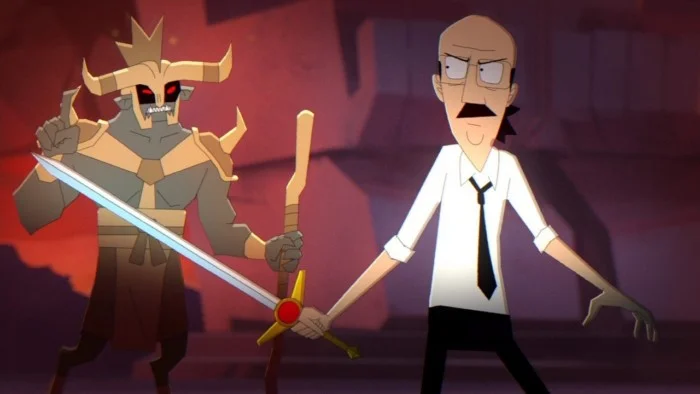 «Гэри и его демоны» - мультсериал для взрослых о циничном ветеране борьбы с нечистью, который устал и хочет на пенсию⁠⁠