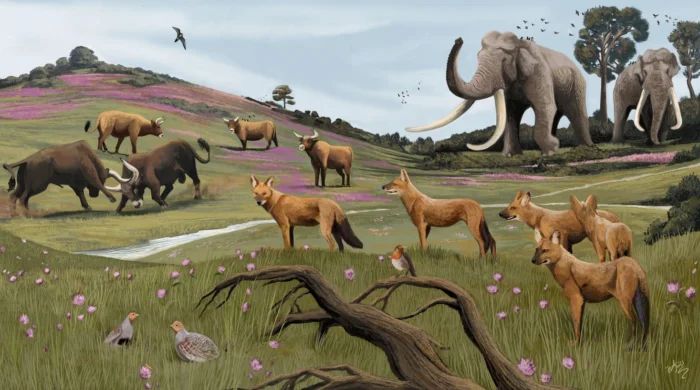 Огромные животные плейстоцена. Север