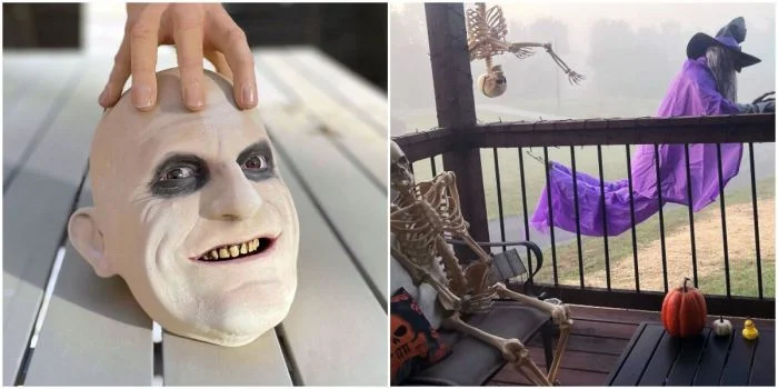 30 жутких и прикольных декораций к Хэллоуину