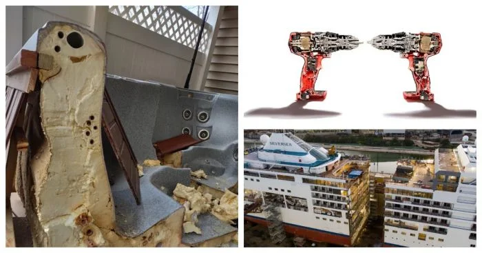 Более 20 разнообразных предметов в разрезе