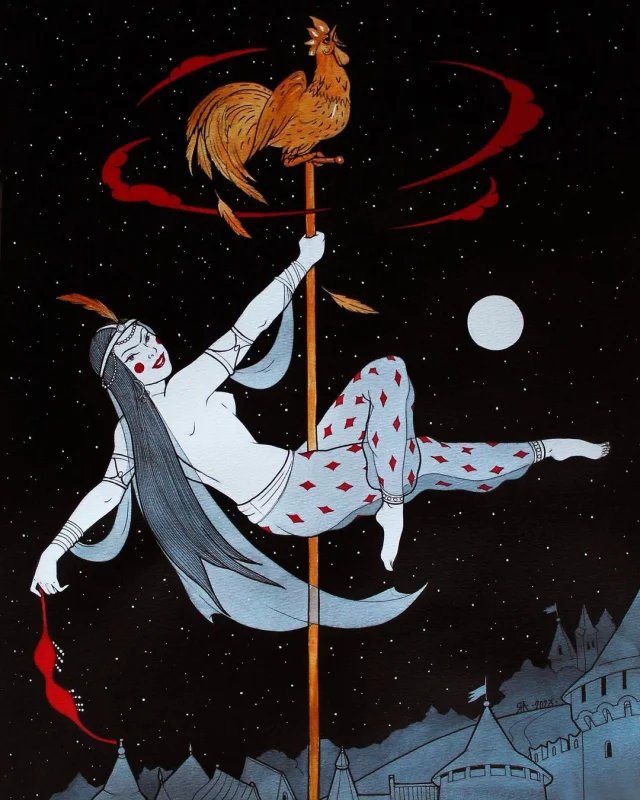 Сказочные картины: художественный мир, вдохновленный славянским фольклором