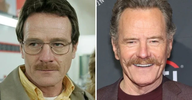 Метаморфозы актеров сериала "Breaking Bad" через десять лет