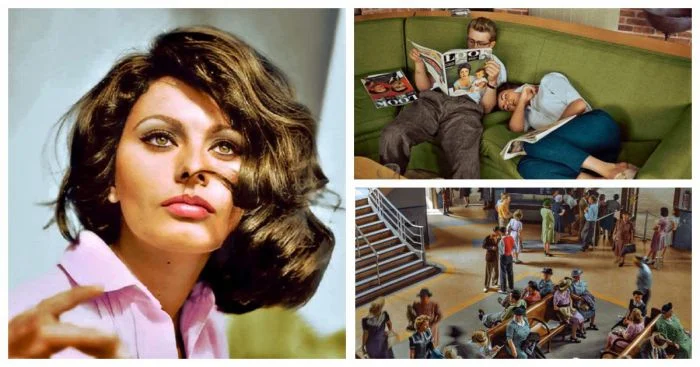 Художник преображает старые фотографии, перекрашивая их и меняя взгляд на прошлое