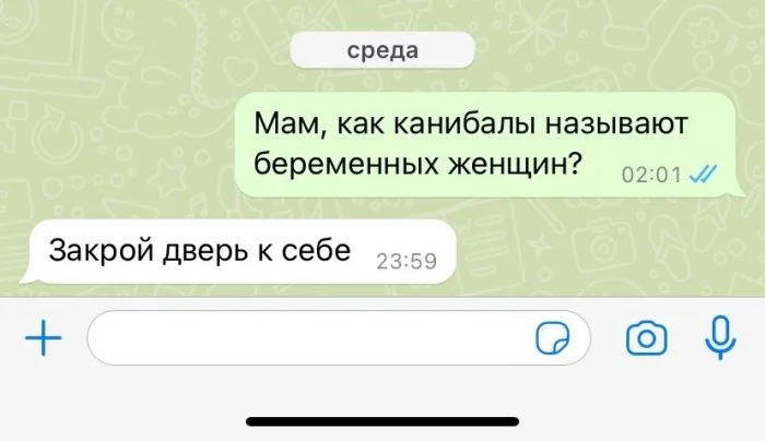 Семейные переписки: сообщения, которые могли бы отправить друг другу только родственники