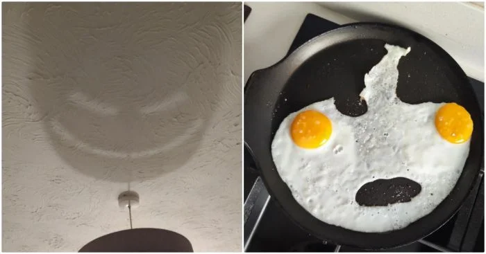 Необычные моменты: когда диван становится непрошенным зрителем