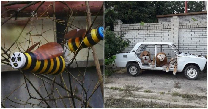 Творчество ЖЭКа: гениальные и необычные работы муниципальных служб