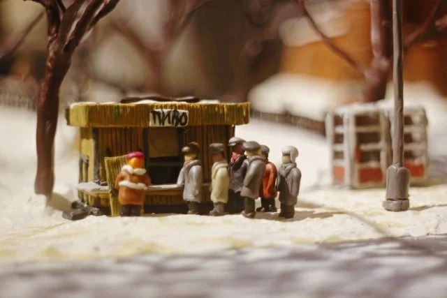 Пластилиновый городок