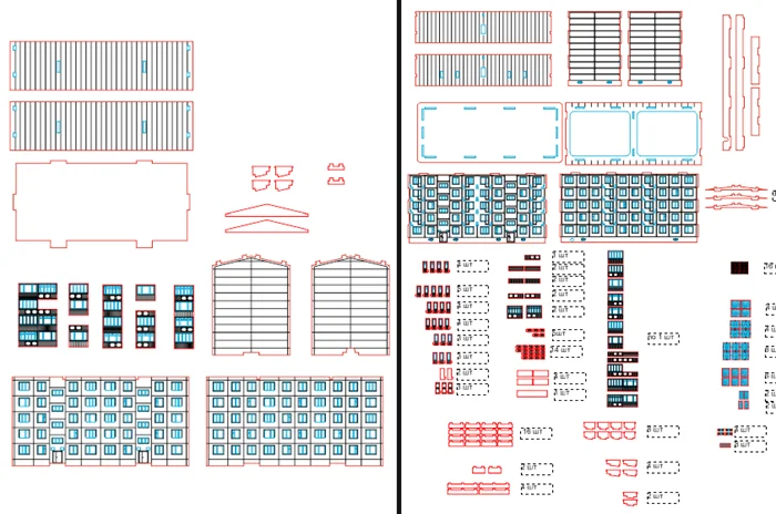 Ночник (миниатюра) в стиле панельки