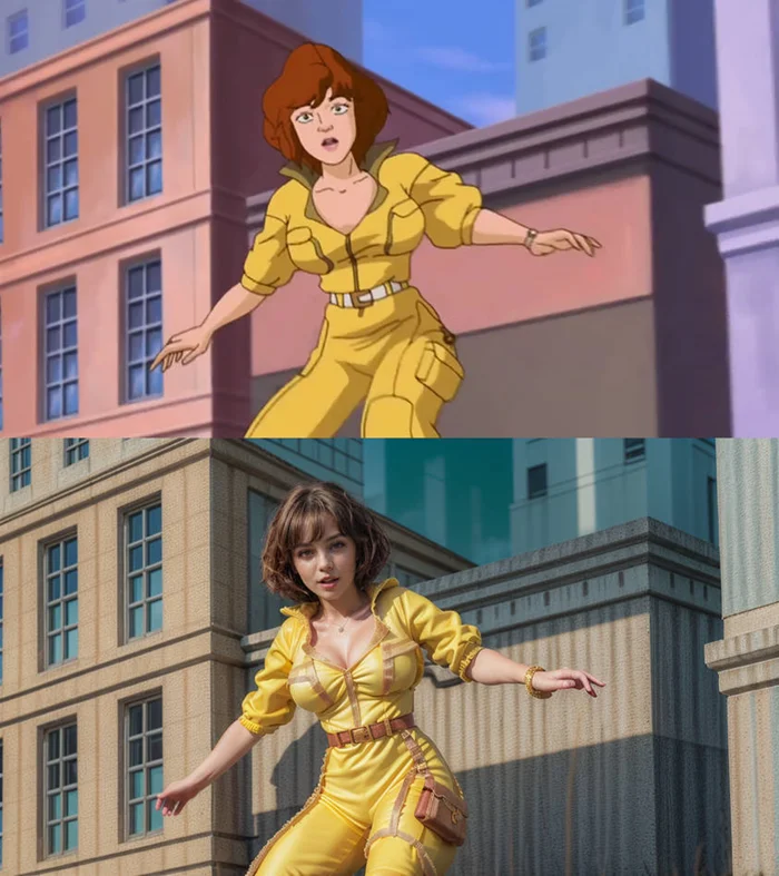 Эйприл О'Нил в новом свете: оживление героини