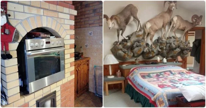 Эксцентричные интерьеры: странные декорации в стиле 'Как у лучших домов Парижа'