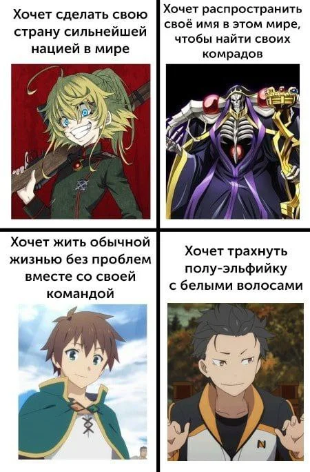 Анимешные мемы