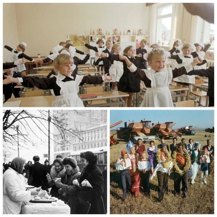 Заглядывая в прошлое: Увлекательные кадры из времен СССР