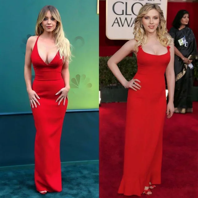 Две жемчужины Голливуда: Сравнение Скарлетт Йоханссон и Сидни Суини