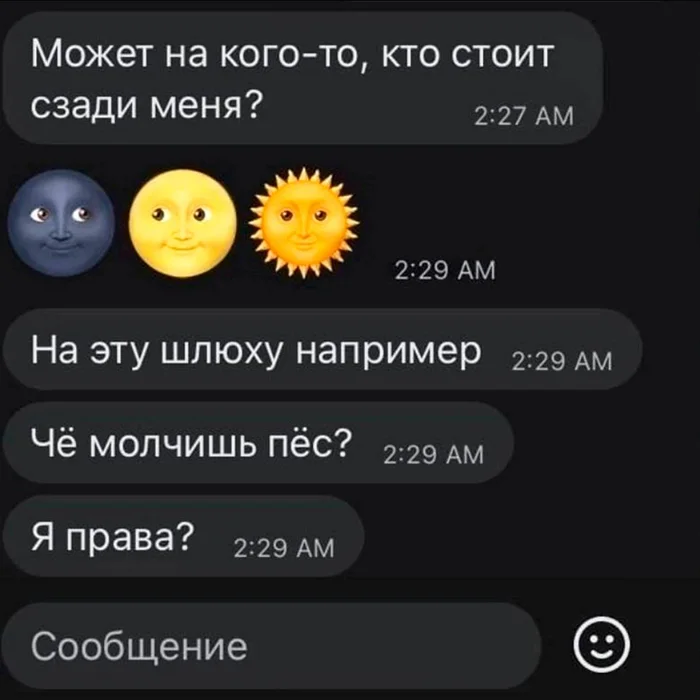 Два смайлика и два слова