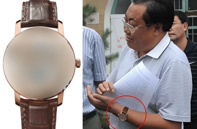 Часы, которые стоили свободы: китайский чиновник получил 14 лет тюрьмы