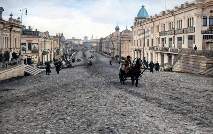 Омск в красках прошлого: увлекательное путешествие в начало ХХ века