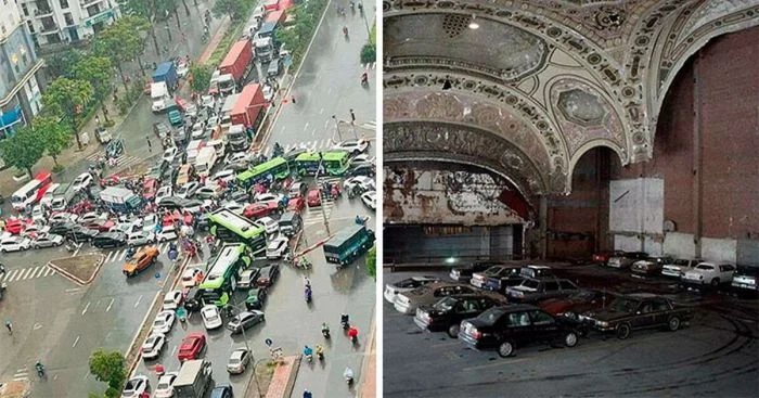 Примеры типичного ада на дорогах