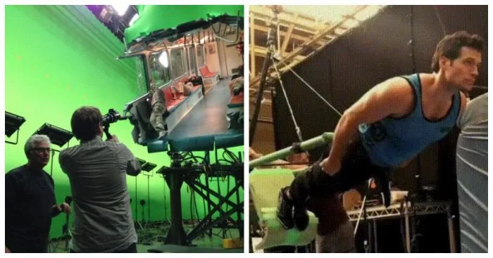 15 увлекательных фотографий, сделанных на съемочных площадках