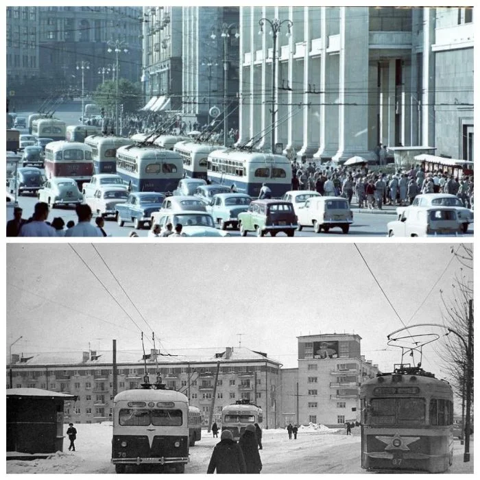 Путешествие во времени: фотографическая прогулка по городам СССР