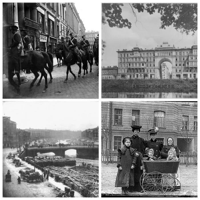 Экскурсия по Санкт-Петербургу в 1907 году