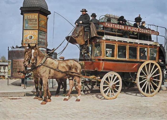 Фрагменты прошлого: редкие раскрашенные ретро-фотографии Европы XX века