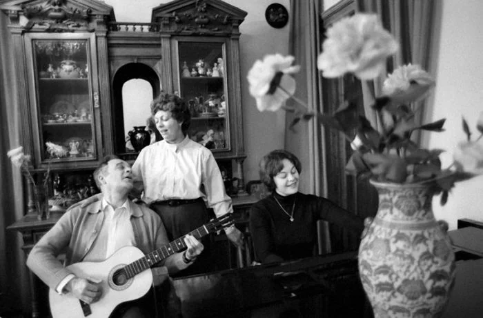 Занимательные семейные фото знаменитостей СССР