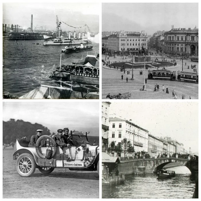 Прогулка по Санкт-Петербургу 1911 года