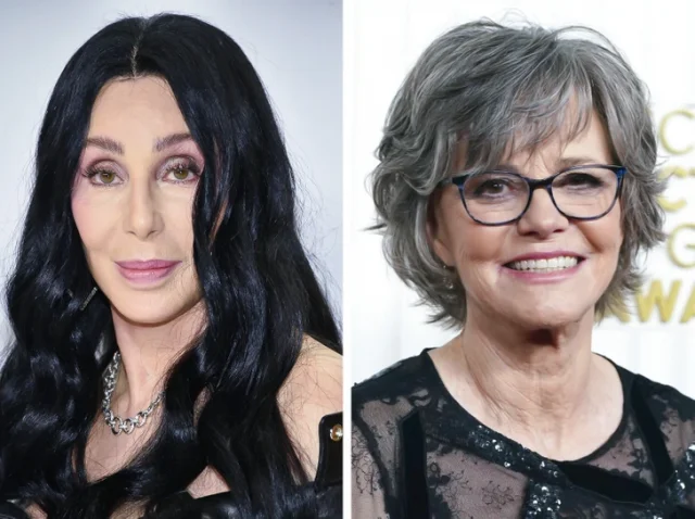 Звезды одного года рождения, но с разной внешностью