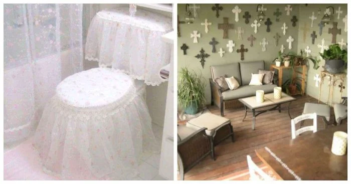 25 необычных и нелепых решений в домашнем декоре