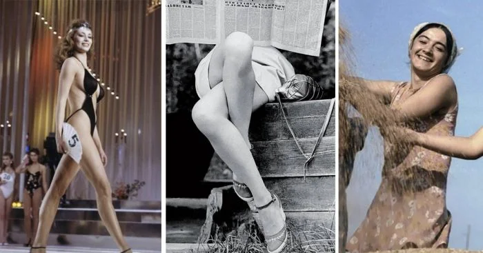 Красота СССР: естественные девушки той эпохи