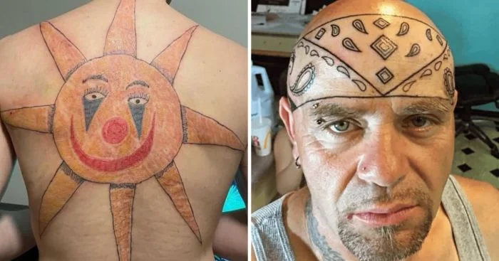 Неудачные шедевры: 15 татуировок, превращенных в кошмар