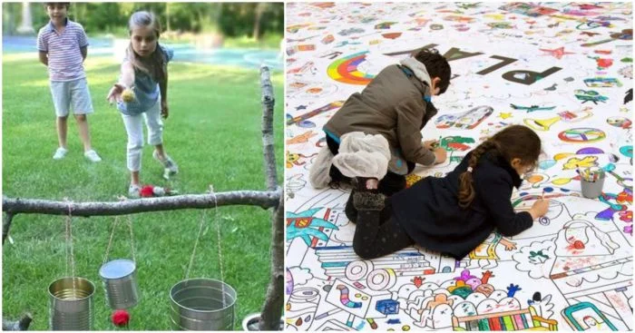 14 способов развлечь детей летом