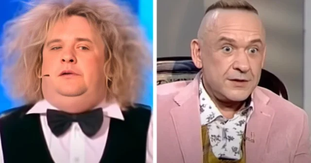 Изменения в облике юмористов известных комедийных программ