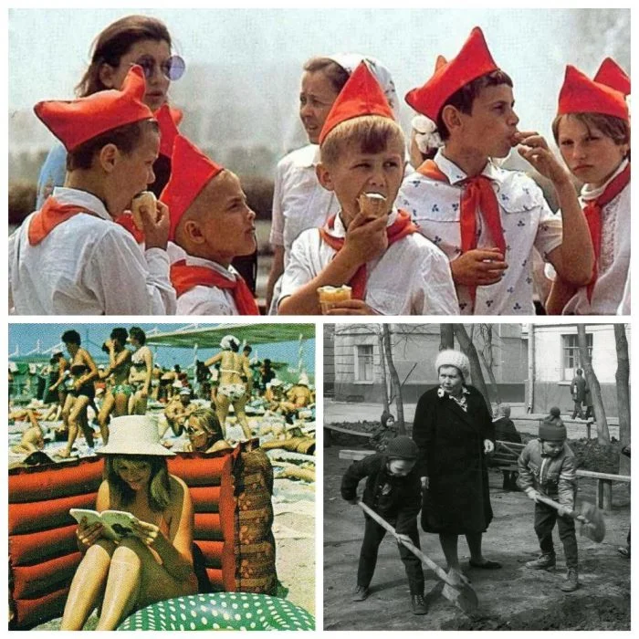 Уникальные снимки из эпохи СССР