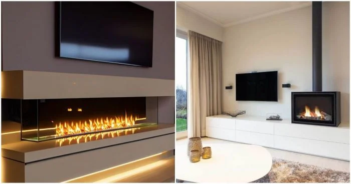 Как гармонично вписать камин в интерьер: лучшие идеи