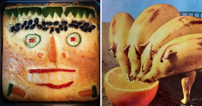 Забавные и странные: 19 фото из старых кулинарных книг, которые не возбуждают аппетит