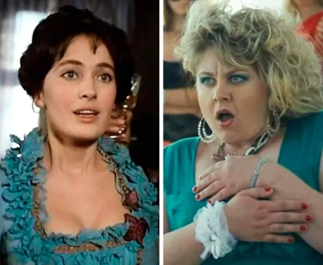 Актрисы разных эпох в одном и том же возрасте