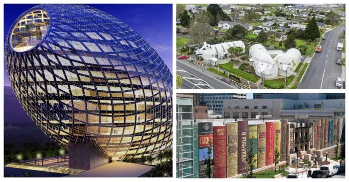 20 уникальных зданий со всего мира, имеющих нестандартный дизайн