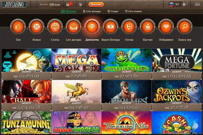 Обзор Джойказино: Преимущества и особенности